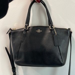 COACH Black Mini Top Handle/Crossbody